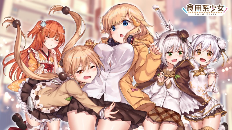 Food Girls anime game