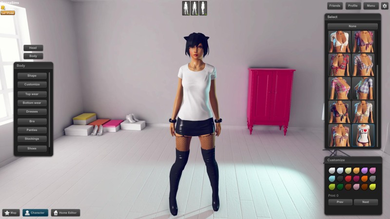 Piper Perry and 5 blacks