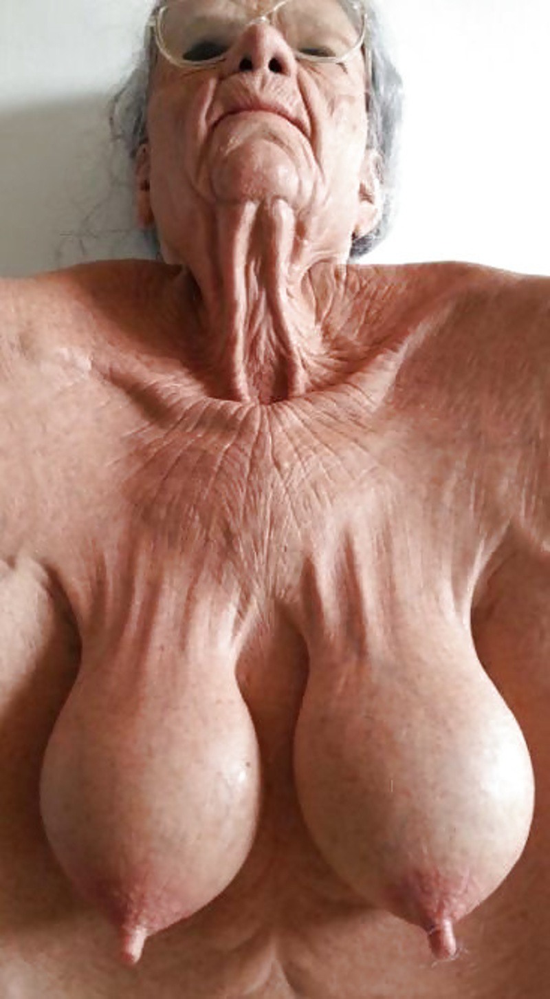 Old wrinkled boobs