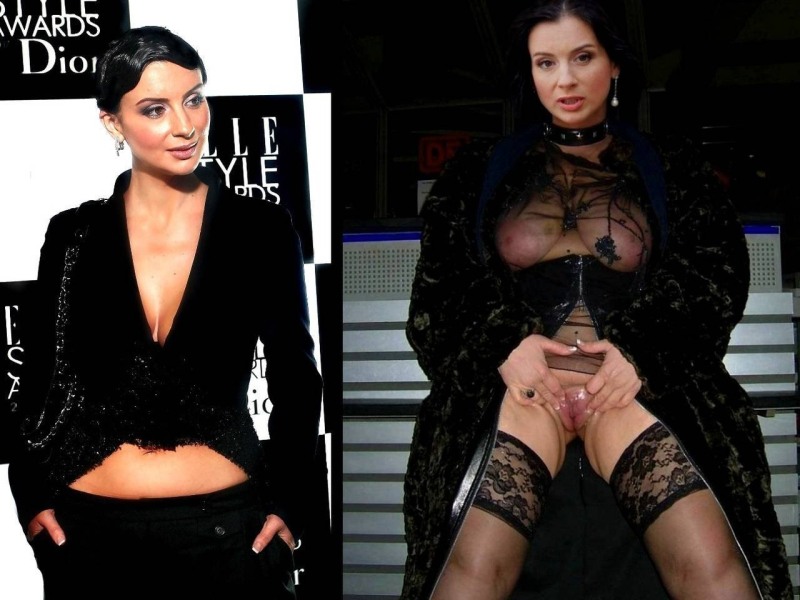 Naked TV presenter Arina Sharapova