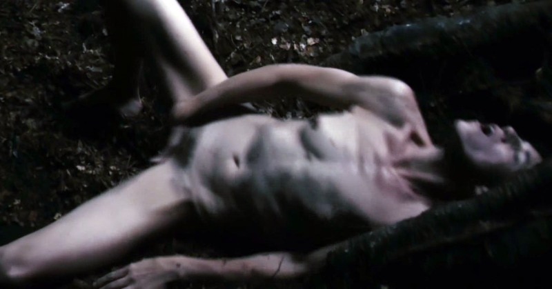 Charlotte Hensbur and two blacks