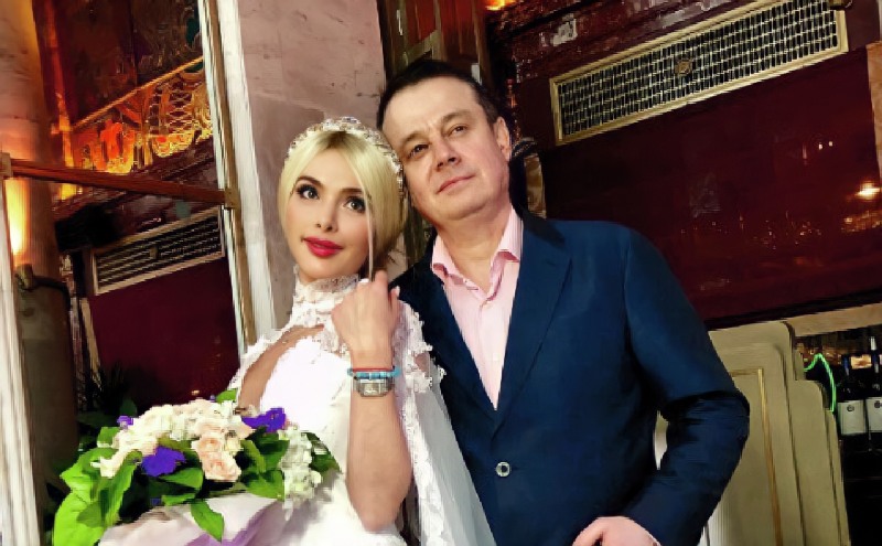 Alena's husband Kravets Ruslan