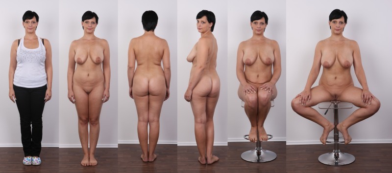Naked women of different complexes
