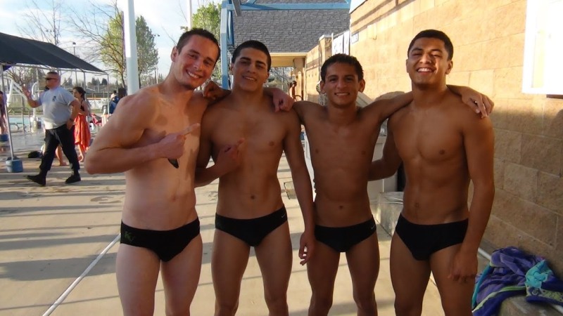 High School Boys Swim Team