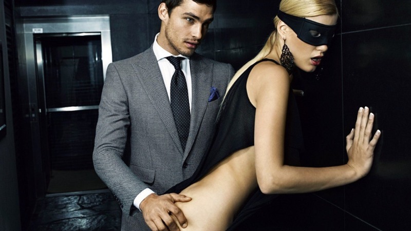 Intimate atmosphere in the room