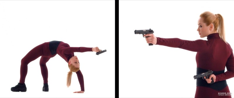 Zoya Berber in leather pants project Anna Nikolaevna