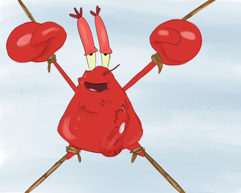 Naked Mr. Crabs