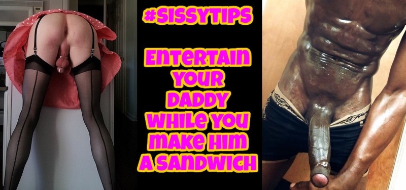 Sissy in stockings racmosm bdsm