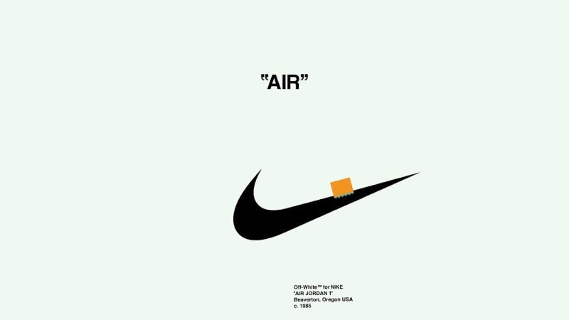 Wallpaper Nike Minimalism