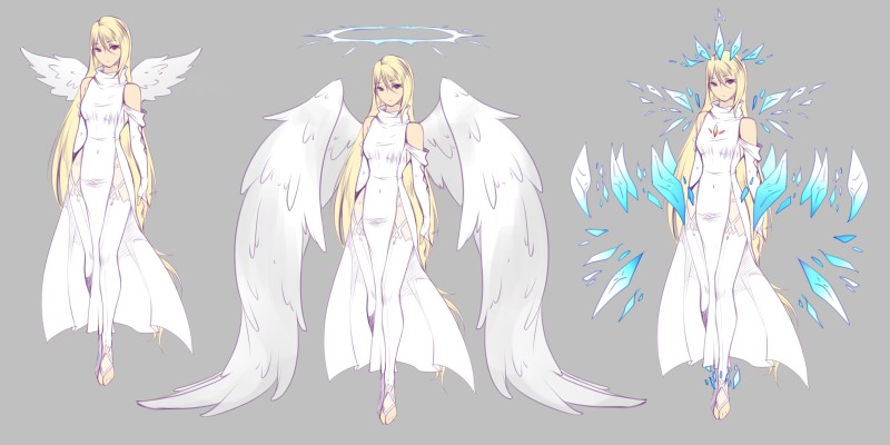 The robe of the angel reference