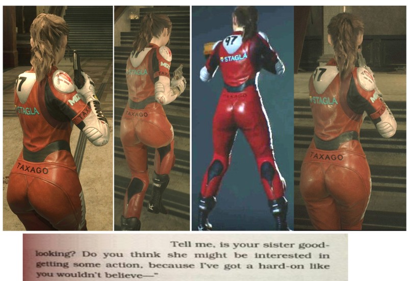 Claire Redfield remake 2 priest