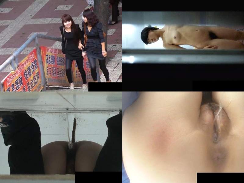 Student under a desk without panties