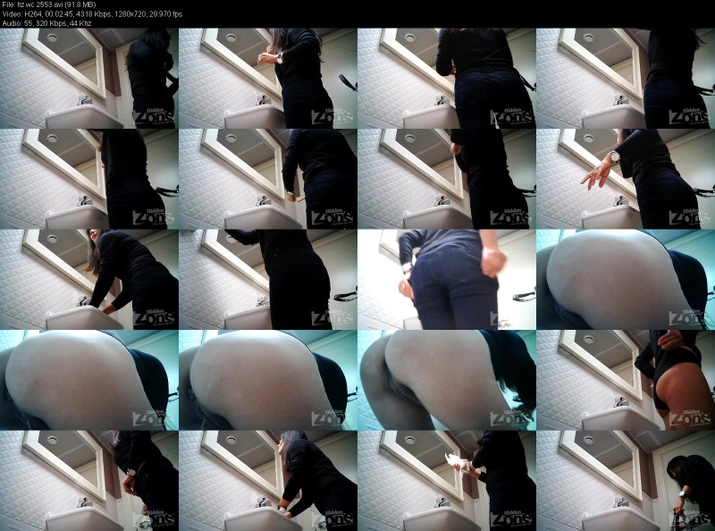 Video camera in a female locker room