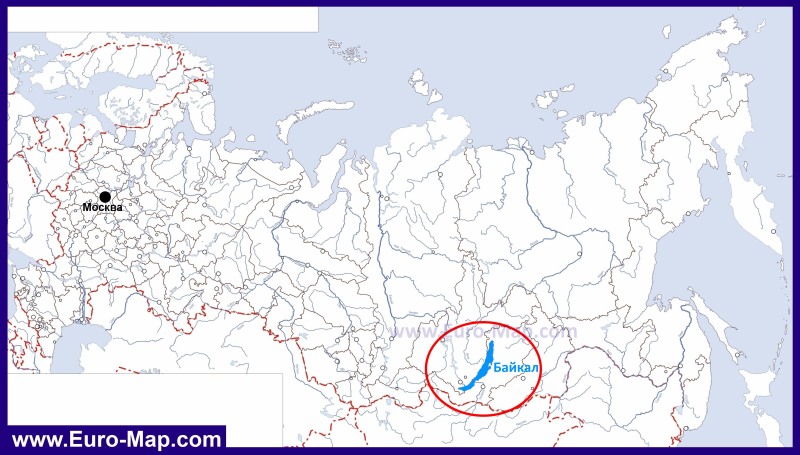 Yaroslavl region on the map of Russia