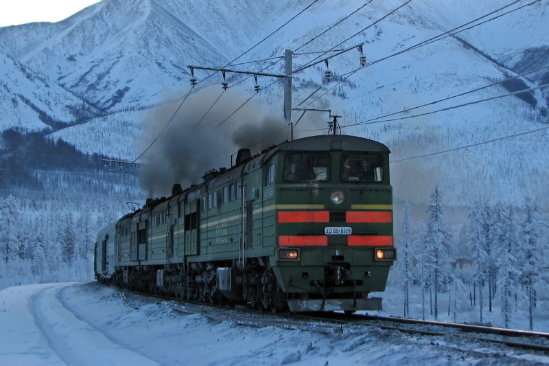 Diesel locomotives 3TE10M BAM