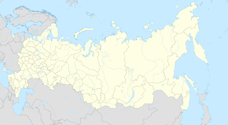 Nenets Autonomous Okrug on the map of Russia