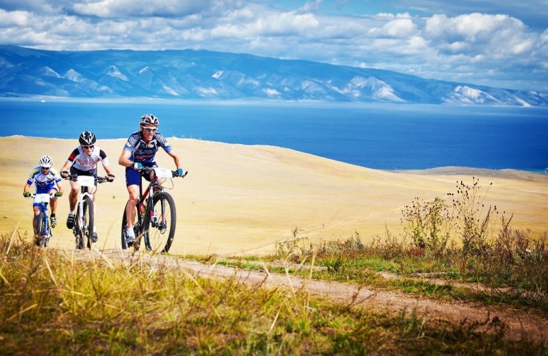 Bicycles on Olkhon