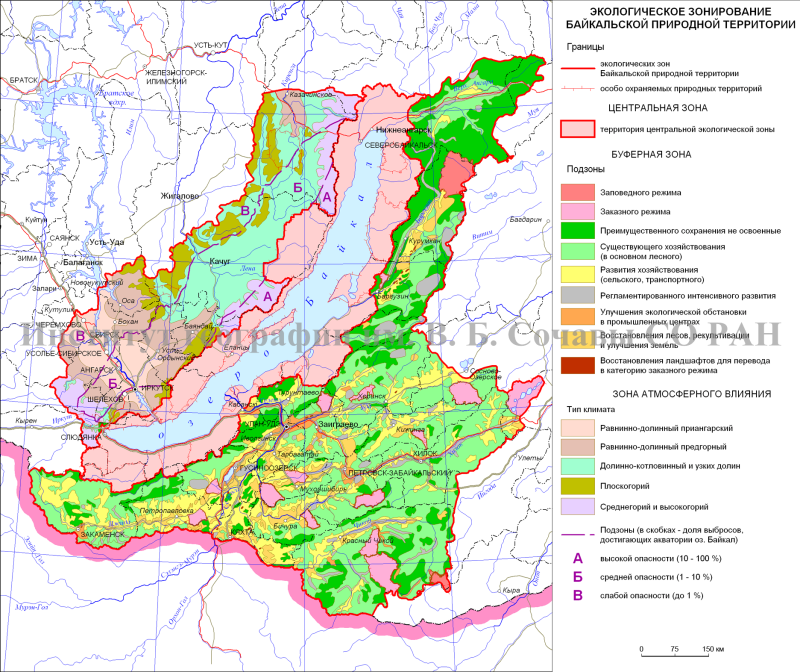 Baikal natural territory of BPT