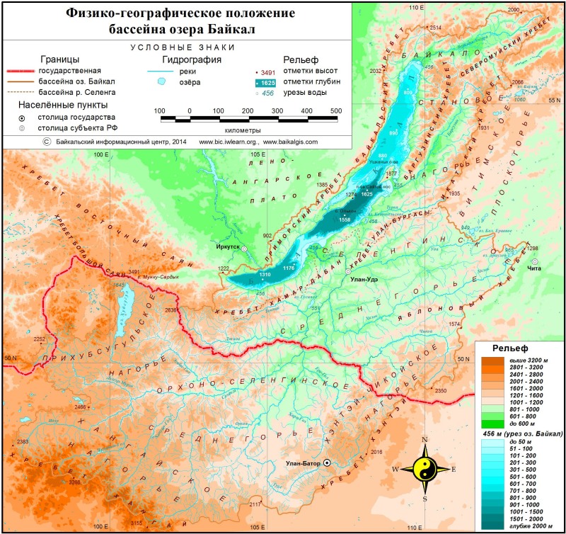 Lake Baikal Water Basin