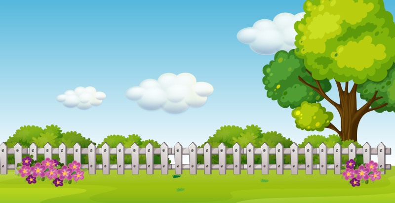 Background for the layout of kindergarten