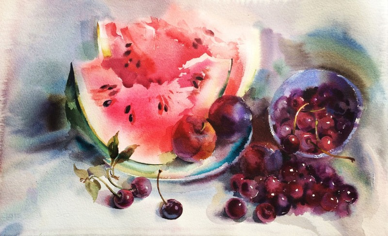 Julia Kirilina Watercolor Artist