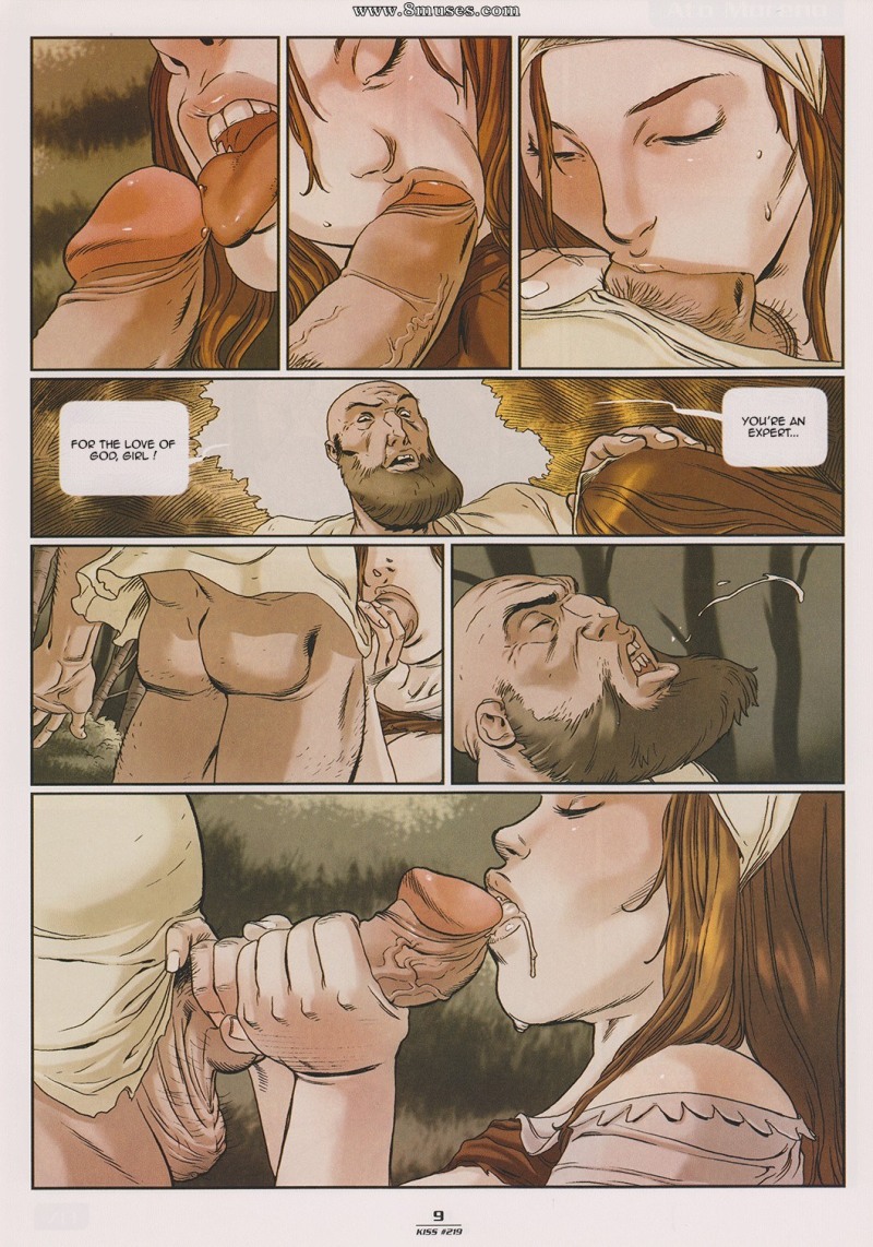 Erotic medieval comics