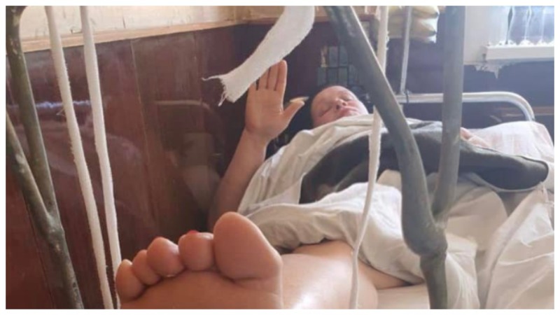 Ruslan Pisanka with her husband