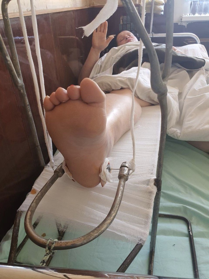 Ruslan Pisanka with her husband