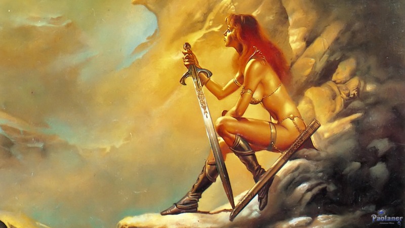 Dana Borisova in the youth Army store