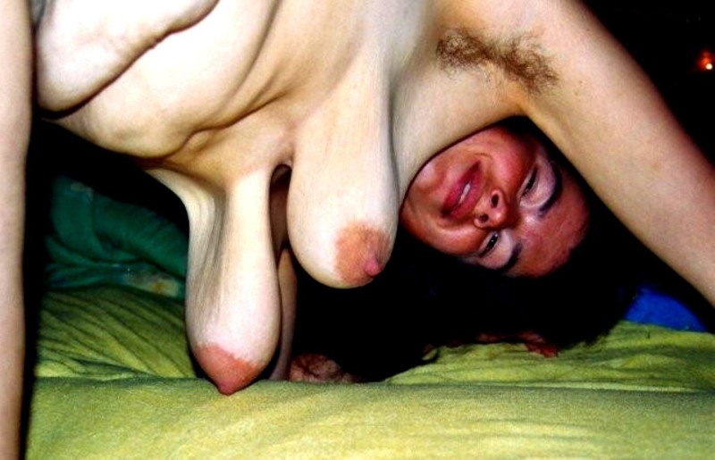 Big sagging tits XXX