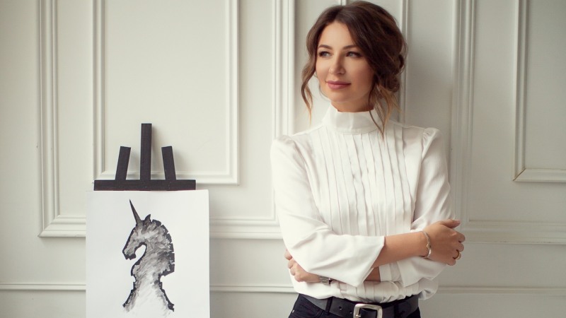 Irina Blinovskaya model Maxim 2018